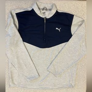 Puma Colorblock Golf Quarter Zip